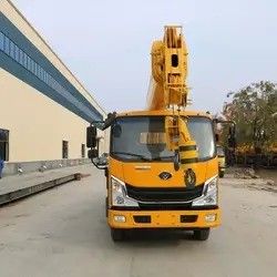 Chinese gebruikte vrachtwagenkraan 10 ton vrachtwagenkraan met hydraulische klep