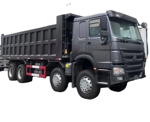 Gebruikt Howo 8x4 12 Wheeler 24 30 kubieke meter 35 ton 40 ton Tipper Truck Dumper Diesel Voor transport van zandsteen