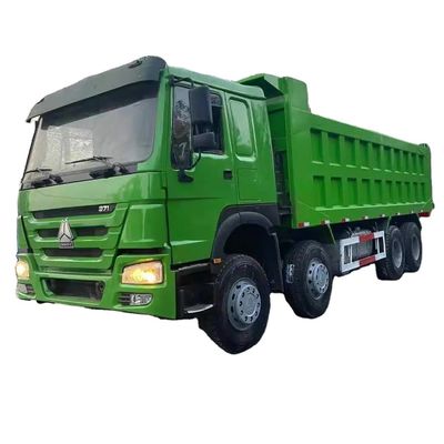 Volledig gerenoveerde 371HP 8X4 HOWO Dump Truck met 6.2-8m Cargo Tank Length en ABS