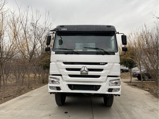 Volledig gerenoveerde 371HP 8X4 HOWO Dump Truck met 6.2-8m Cargo Tank Length en ABS