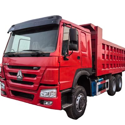 Volledig gerenoveerde 371HP 8X4 HOWO Dump Truck met 6.2-8m Cargo Tank Length en ABS