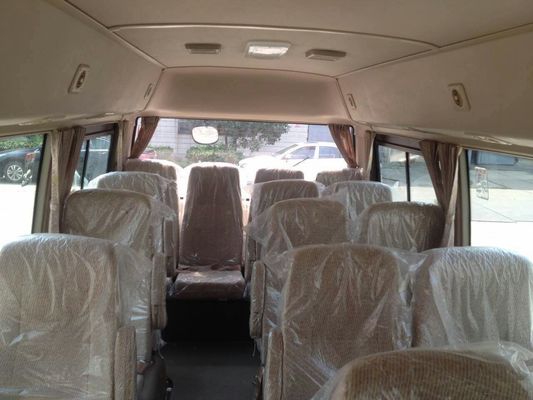 16 zitplaatsen Mini Vehicle Bus Luxury Transport met 1830/1650 voor-/achterbaan en kenmerken