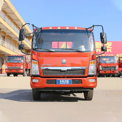 Gebruikte HOWO 4X2 Dump Tipper Truck in goede staat 170 pk Eenassige pk 150-250 pk