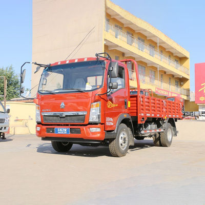 Gebruikte HOWO 4X2 Dump Tipper Truck in goede staat 170 pk Eenassige pk 150-250 pk