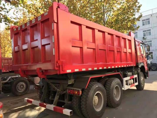 25-30T HOWO GEBRUIKT 6X4 DUMP TRUCK Voorzijde Lifting EURO II 371HP HW19710 SINOTRUCK HOWO