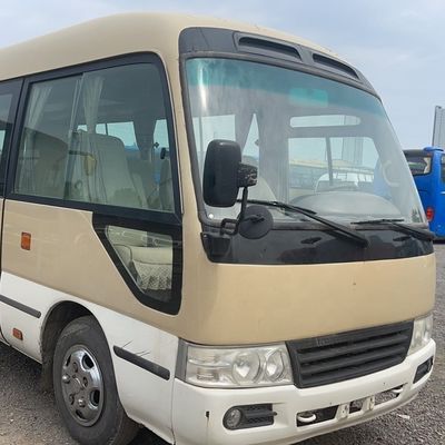 7.7m 29 zitplaatsen Chinese Coaster Mini Bus 30 zitplaatsen handgeschakelde transmissie voor uw vloot
