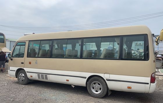7.7m 29 zitplaatsen Chinese Coaster Mini Bus 30 zitplaatsen handgeschakelde transmissie voor uw vloot