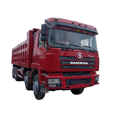 31T G.V.W. Gebruikte Shacman HOWO X3000 380HP 8*4 Zware dumper