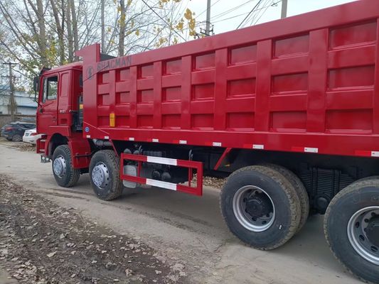 31T G.V.W. Gebruikte Shacman HOWO X3000 380HP 8*4 Zware dumper