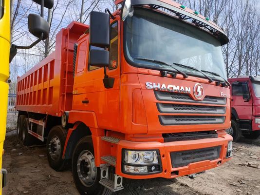 10 Voorwaarts schakelen Gebruikte Shacman Howo 8*4 RHD Zware dumper dump truck tipper truck dumper