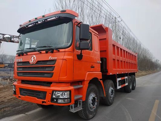 10 Voorwaarts schakelen Gebruikte Shacman Howo 8*4 RHD Zware dumper dump truck tipper truck dumper