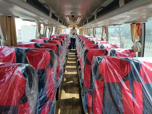 Voor-/achtervoet mm 1750/1586 Aanpassen Luxe 50 zitplaatsen Bus Gebruikte linkshandige bus