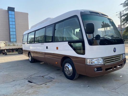 Top- Toyota Coaster Bus met 17-30 zitplaatsen en dieselbrandstof
