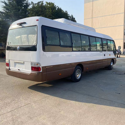 Top- Toyota Coaster Bus met 17-30 zitplaatsen en dieselbrandstof