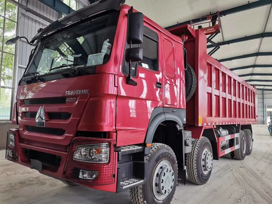 HW Gear Box SINO TRUCK HOWO 400HP 16 wielen 8x4 Zware LHD dump truck Tipper dumper