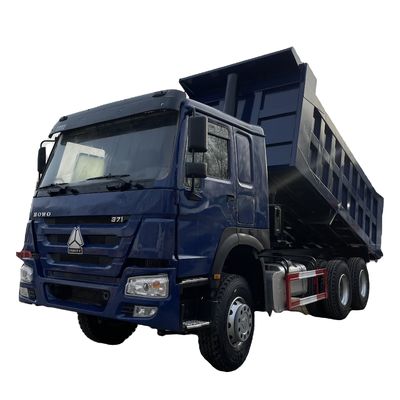 Volledig gerenoveerde 371HP 6X4 HOWO dumptruck voor het vervoer van stedelijk bouwvuil