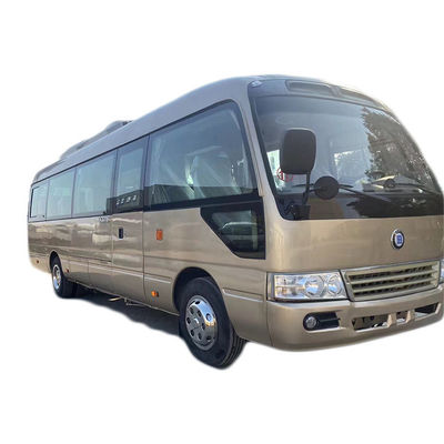 26-28 zitplaatsen Toeristische luxe bus Toyota Coaster voor comfortabele en stijlvolle reis