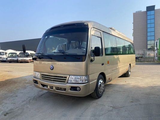 26-28 zitplaatsen Toeristische luxe bus Toyota Coaster voor comfortabele en stijlvolle reis