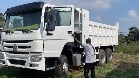 Howo 6x4 Dump Truck Gebruikte Tipper Trucks Manuele Transmissie Type Manual Jaar 2012