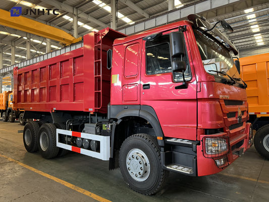 LHD SINOTRUCK HOWO 6x4 zware Euro 2 380 pk vrachtwagen dumper gebruikte tipper truck