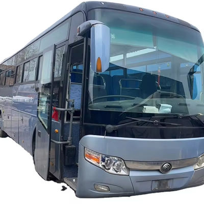 25-55 zitplaatsen Yutong Bus Gebruikte bus met handgeschakelde transmissie in Yuchai-motor