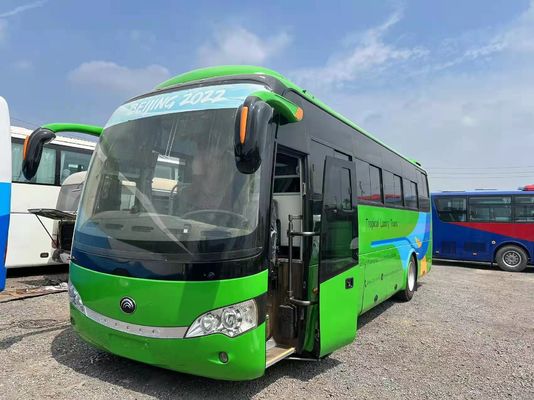 ZK6122HQA9 Handmatige versie Gebruikte bus 60 zitplaatsen Luxe reisbus met dieselmotor