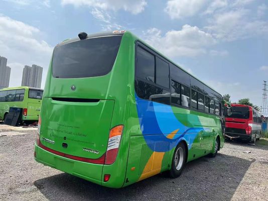 ZK6122HQA9 Handmatige versie Gebruikte bus 60 zitplaatsen Luxe reisbus met dieselmotor