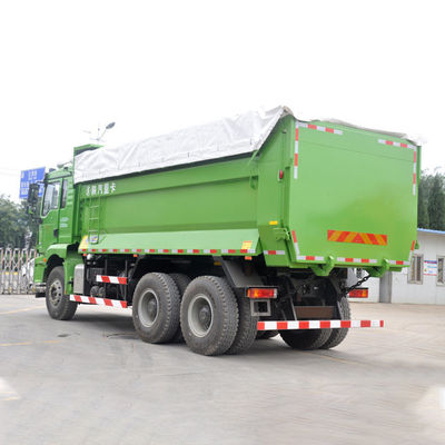 s WEICHAI 350 pk 6x4 5.6m Shacman Dump Tipper Truck met maximaal koppel van 1500-2000Nm