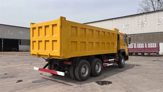 6x4 wiel aandrijving SINOTRUK Howo Mining 20 ton 25 ton 371 pk Tipper Truck Gebruikte dumper Truck