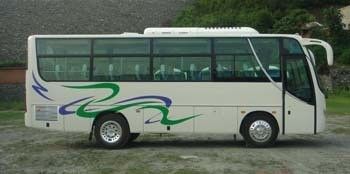 Top- Dongfeng EQ6608PT 6m 18 zitplaatsen stadsbus met YC4F115-20 motor model