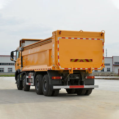 440 pk 8x4 6,5 m HOWO Dump Truck met vracht tank lengte van 6,2-8 m en MC11.44-60 motor