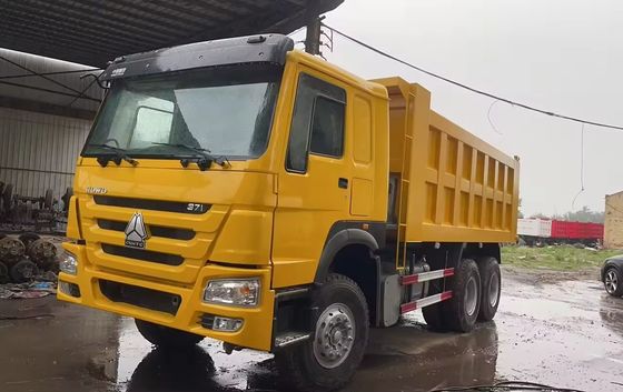 SINOTRUCK Gebruikte 6x4 30 ton 375 pk 371 pk Howo zware dump tipper truck voor zand en steen