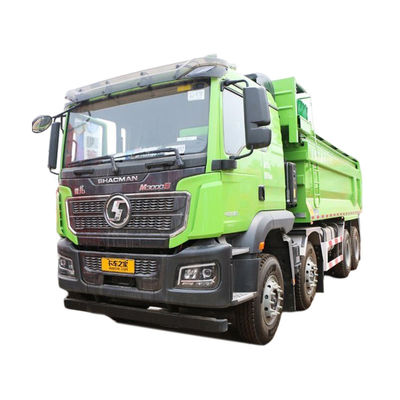 400 pk 8x4 6,5 meter Shacman Dump Truck met Euro 3 emissie standaard en 2 achterste versnellingsnummer