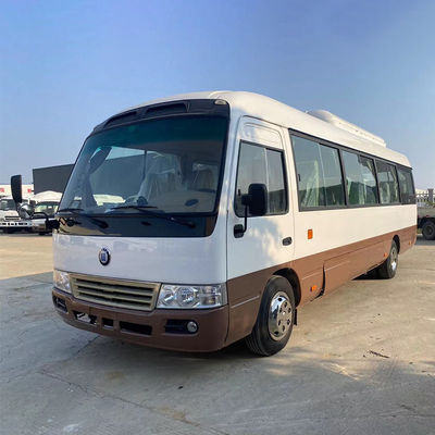 Maximale snelheid 100 km/u 30 zitplaatsen Dieselbus Coaster Bus met geavanceerde technologie
