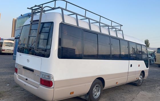 Vooraan gemonteerde handgeschakelde achtbaan tweedehands bus met bagagerek