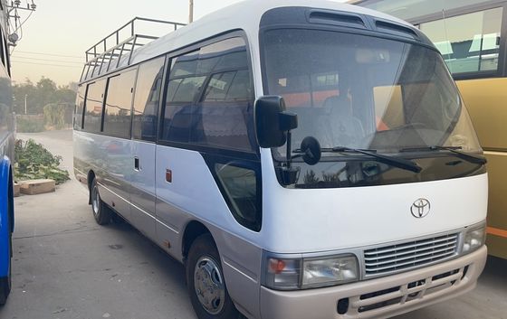 Vooraan gemonteerde handgeschakelde achtbaan tweedehands bus met bagagerek