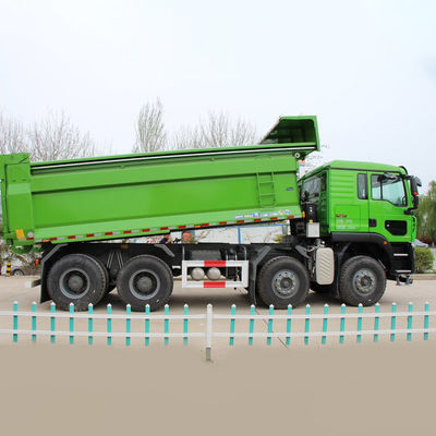 Hoge pk 8x4 460 pk HOWO Gebruikte dumptrappeltruck voor zwaar vervoer