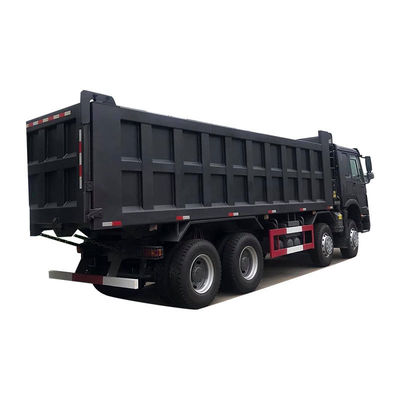2024 Zwaar 8*4 12 Wielen 371 pk Dumptruck voor mijnvervoer 2 Passagiers