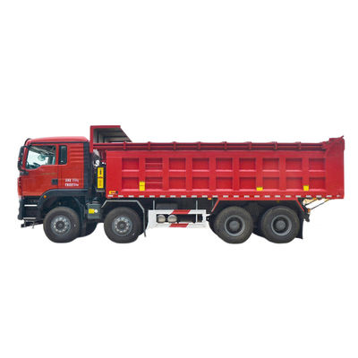 Gebruikte 8X4 12 wielen 371 pk 375 pk HOWO Dump Truck Tipper Truck met dieselbrandstof type