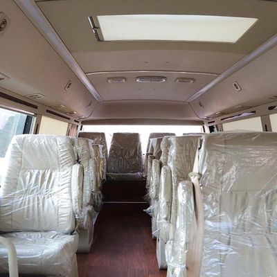 Euro 2 22 zitplaatsen handgeschakelde transmissie 30 zitplaatsen Diesel Fuel Toyota Coaster Bus in Dubai