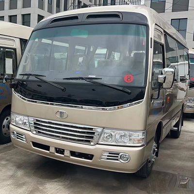 Elektrische motor capaciteit 4L Toyota Coaster Bus met 21 1 zitplaatsen en rechtshandige aandrijving