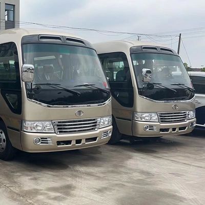 Elektrische motor capaciteit 4L Toyota Coaster Bus met 21 1 zitplaatsen en rechtshandige aandrijving