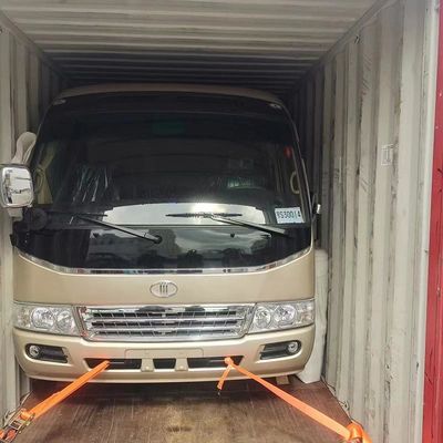 Elektrische motor capaciteit 4L Toyota Coaster Bus met 21 1 zitplaatsen en rechtshandige aandrijving