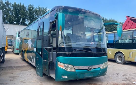Comfortabele stad-naar-stad reizen met 65 1 zitplaats Gebruikte luxe bus 12m Diesel bus