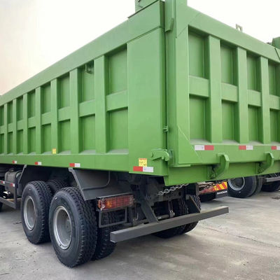 Diesel SINO TRUCK 12 wielen 30 kubieke meter HOWO 40 ton 8x4 Gebruikte dumptruck