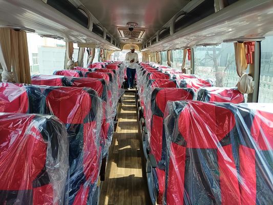 55 zitplaatsen Gebruikte dubbeldekkerbus met 280 kW motor en constructie